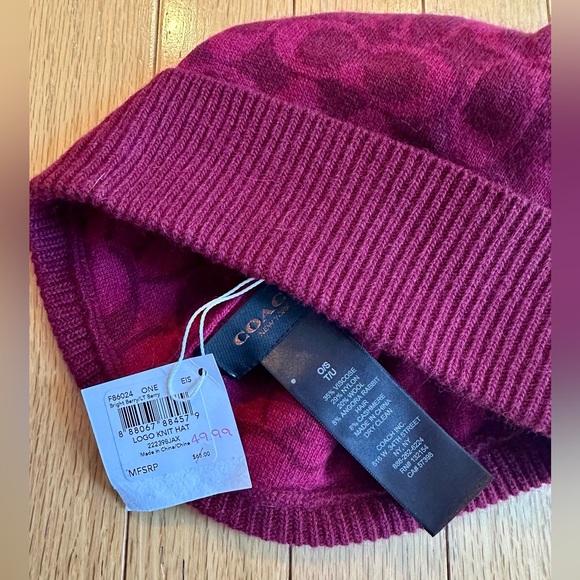 Coach Knit Hat - Picture 2 of 2